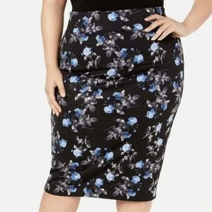 Alfani New floral print skirt